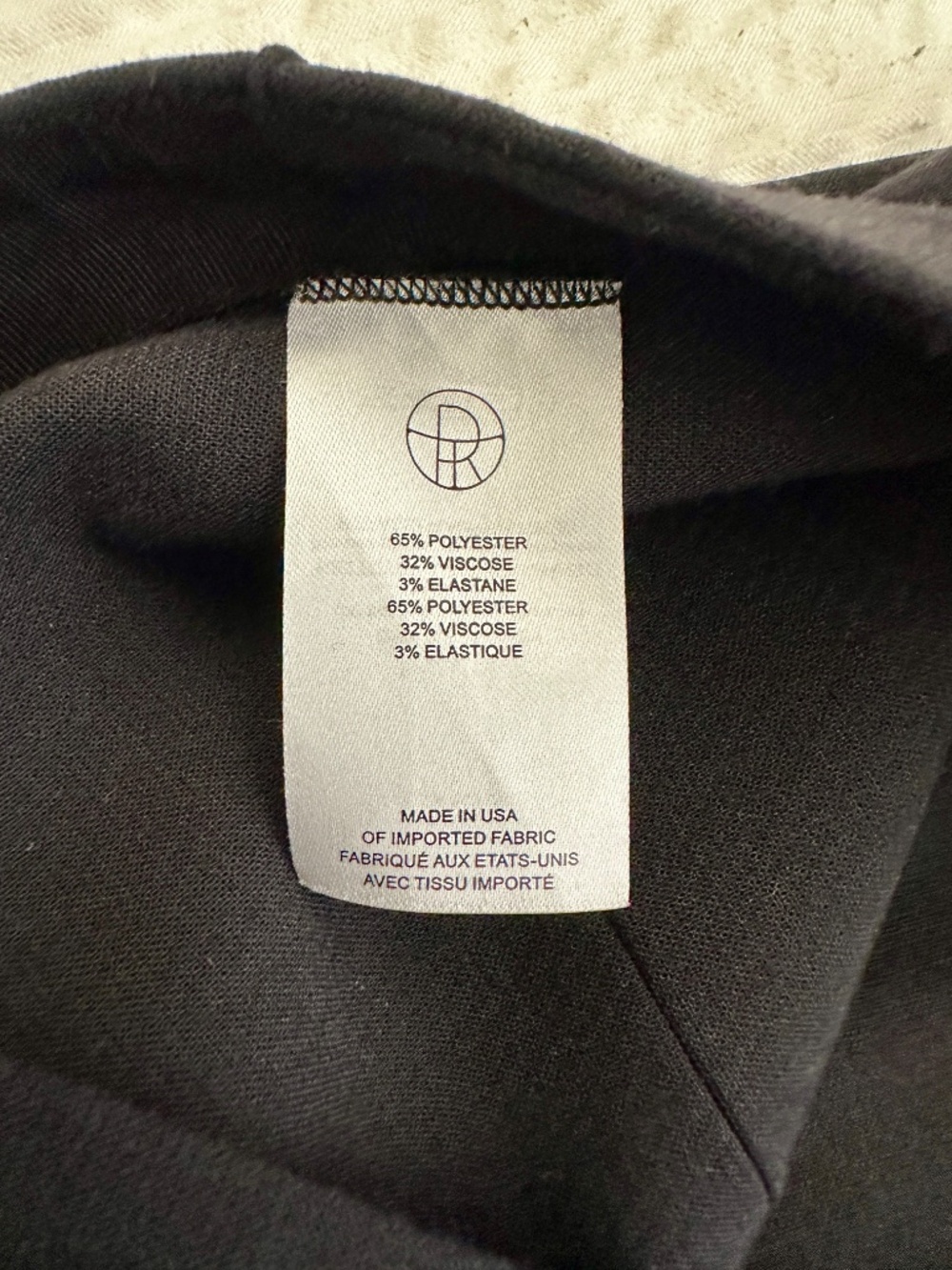 THE ROW Chandra Black Scuba Pant Size 4 - Picture 8 of 8